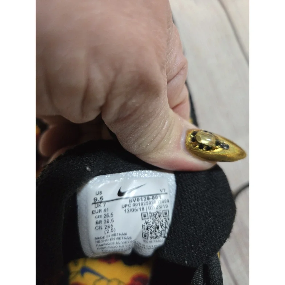 Nike Air Max 97 Shoes Women's Sz 9.5 Black‎ Orange 